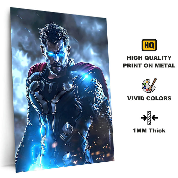 Metal Poster - Superhero Thor TH01