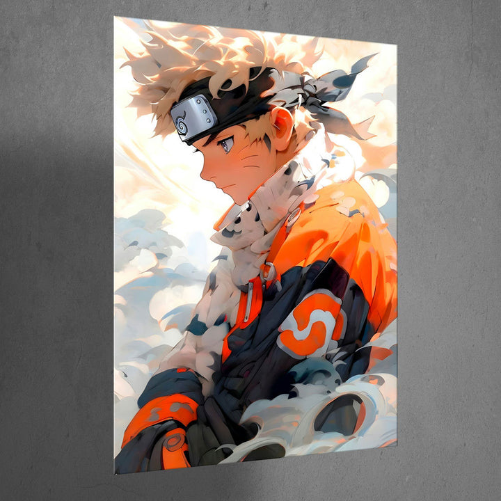 Metal Poster - Naruto Uzumaki NU04