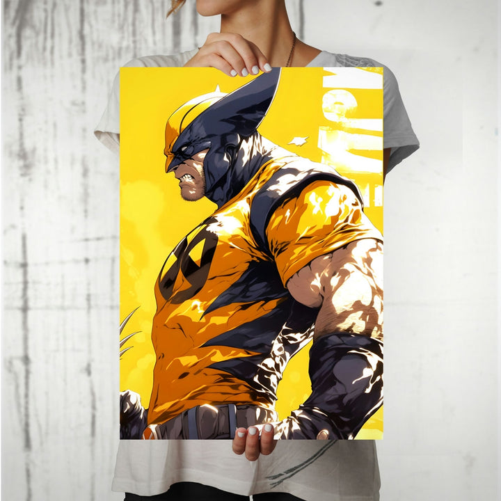 Metal Poster - Superhero Wolverine WOL09