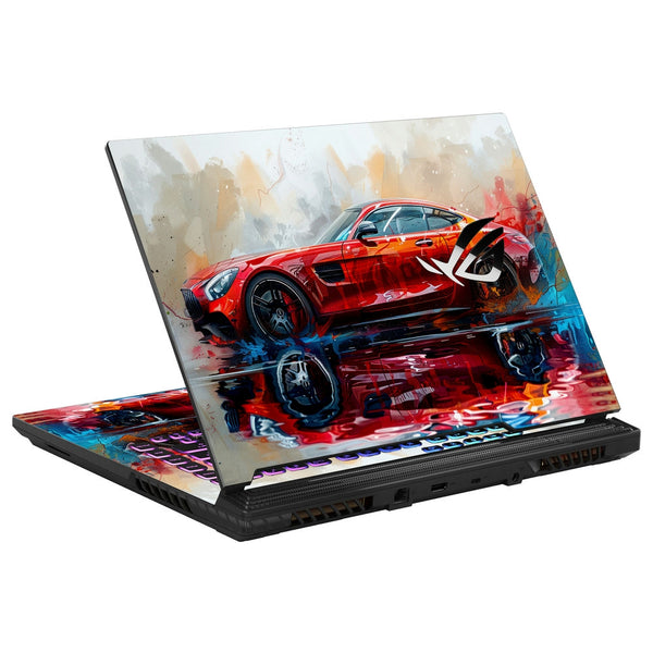 Asus Laptop Skin - Luxury Car Reflection