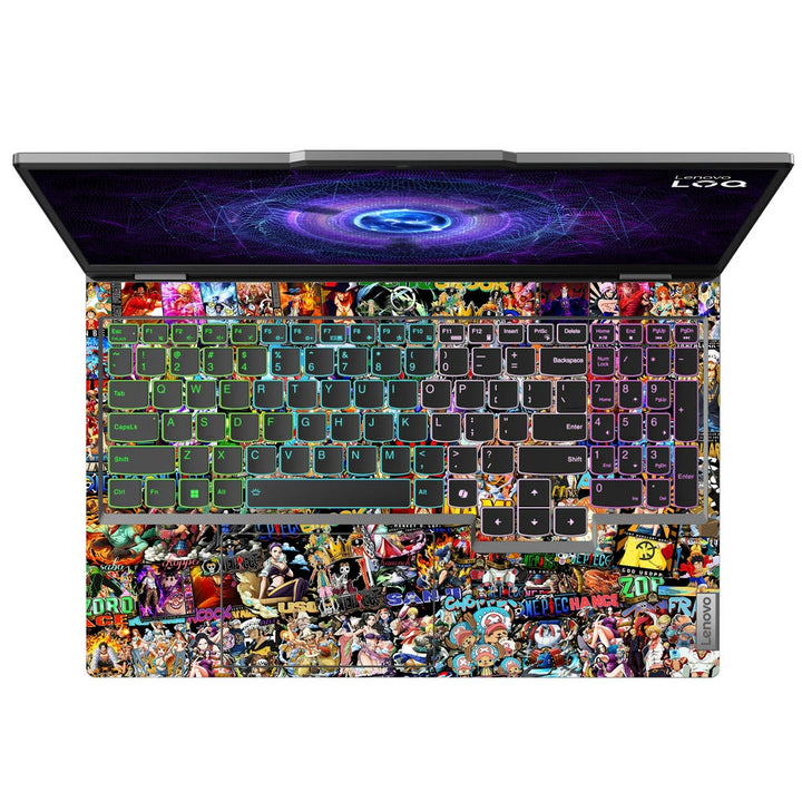 Lenovo LOQ Laptop Skin - Anime One Piece Sticker Bomb DS1