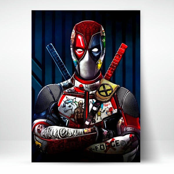 Metal Poster - Superhero Deadpool DP04