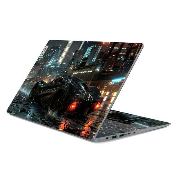 Lenovo Laptop Skin - Rainy Street Racer