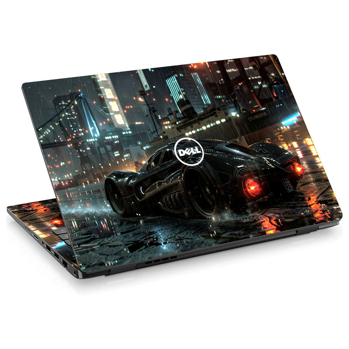 Dell Laptop Skin - Rainy Street Racer