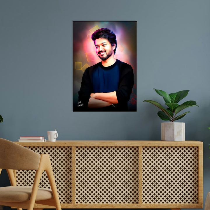 Metal Poster - Thalapathy Vijay TV01