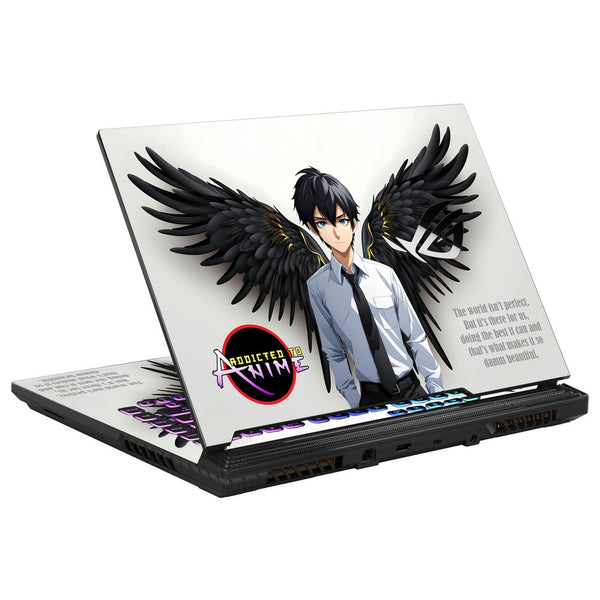 Asus Laptop Skin - Addicted to Amime Wings