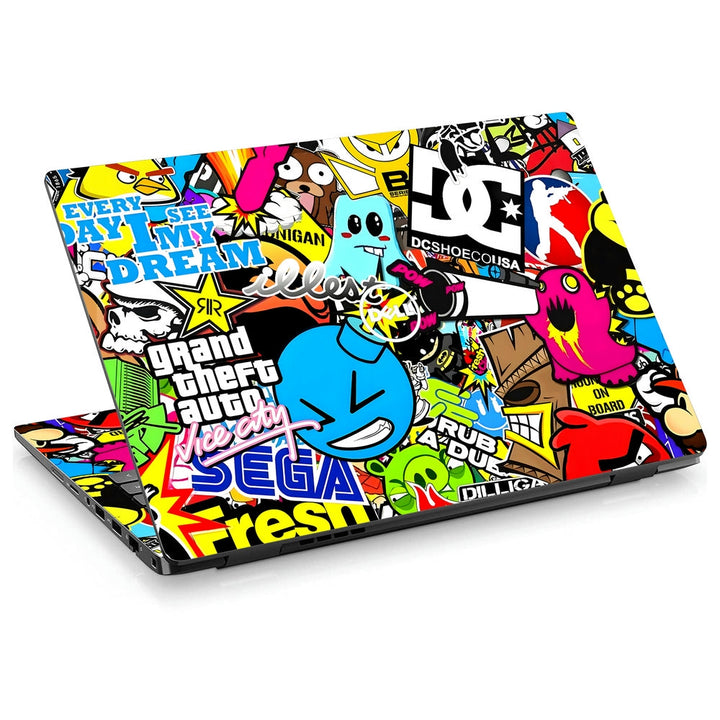 Dell Laptop Skin - Dg Sticker Bomb