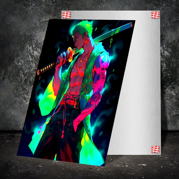 Metal Poster - One Piece Roronoa Zoro OP50