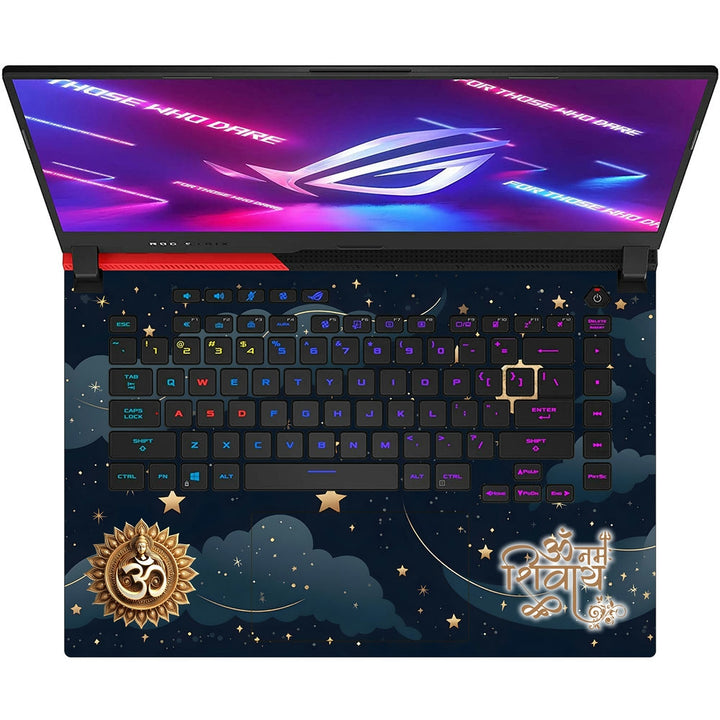 Asus Laptop Skin - Om Namah Shivay Circle