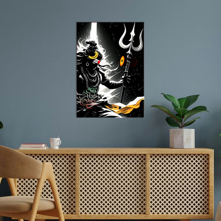 Metal Poster - Lord Shiva LS16