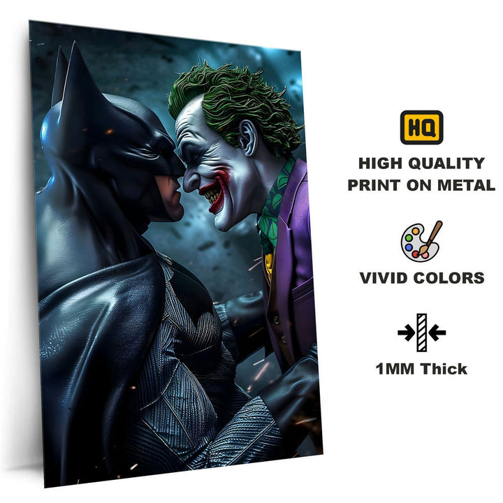 Metal Poster - Superheroes Batman Joker BATJ02