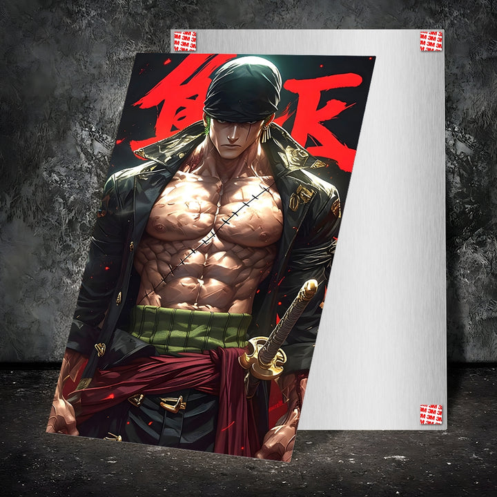 Metal Poster - One Piece Roronoa Zoro OP48