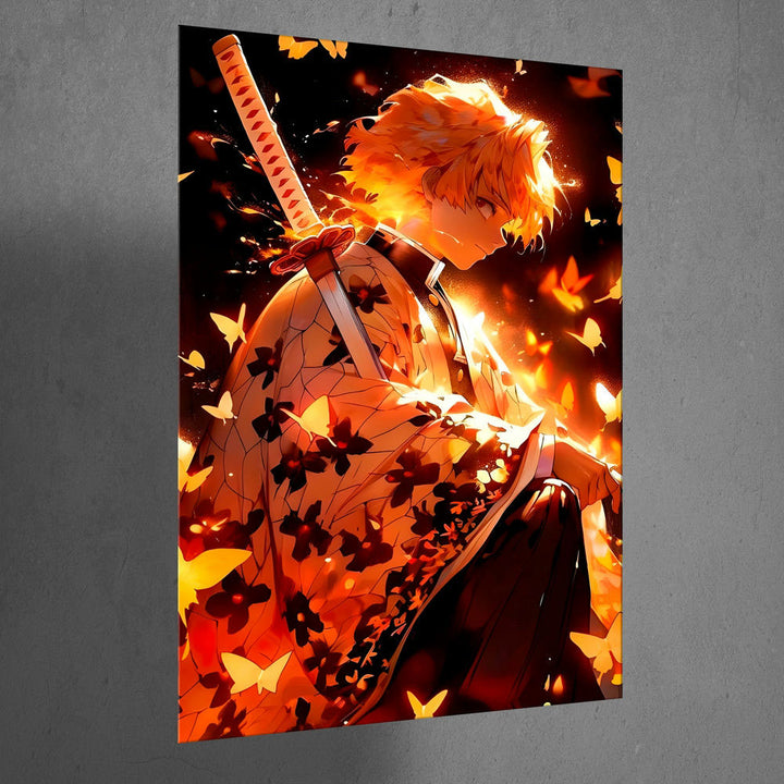 Metal Poster - Anime Zenitsu AZ2