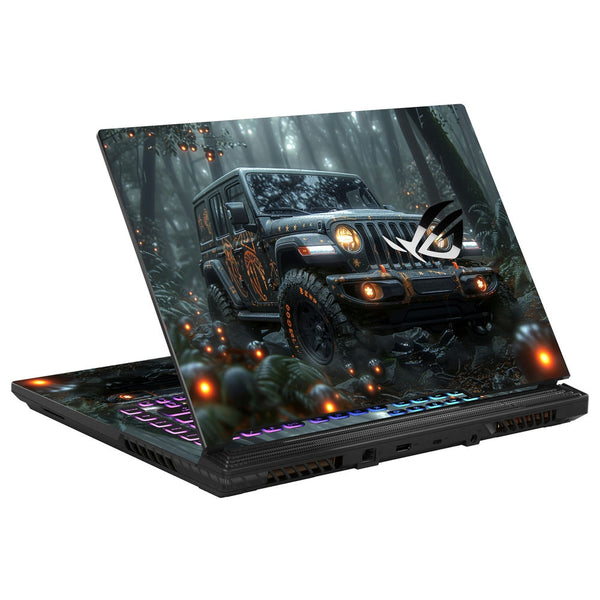 Asus Laptop Skin - Rainforest Jeep Ride