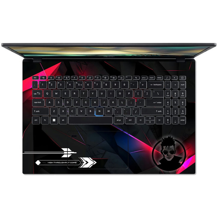 Acer Laptop Skin - Cyberpunk Shadow Network