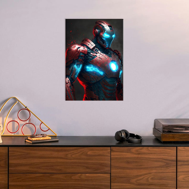 Metal Poster - Superhero Iron Man IM12