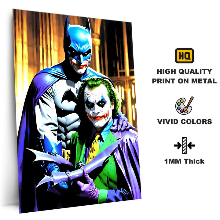 Metal Poster - Superheroes Batman Joker BATJ01