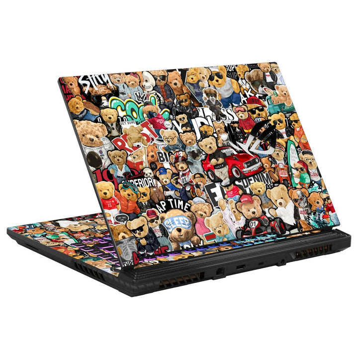 Asus Laptop Skin - Teddy Sticker Bomb