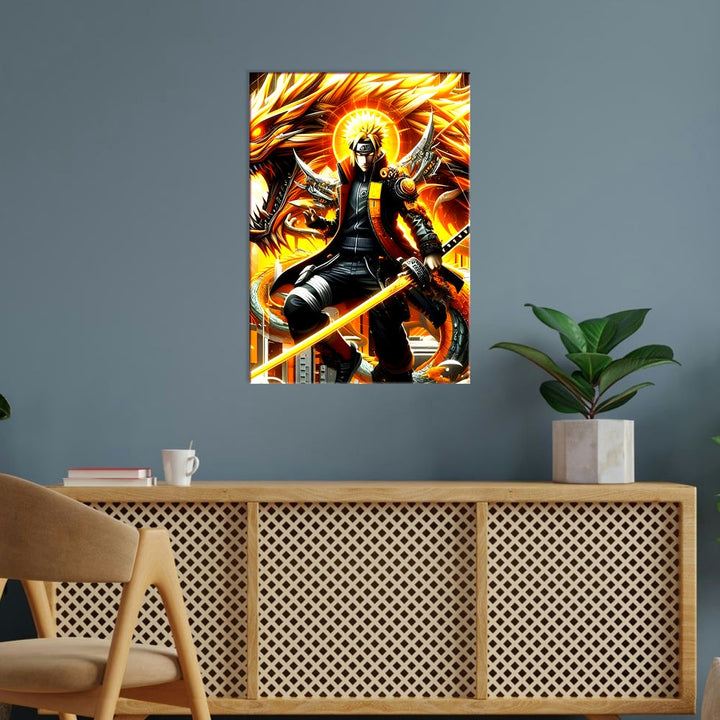 Metal Poster - Anime Kakashi Hatake KH23