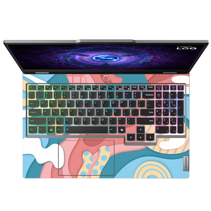 Lenovo LOQ Laptop Skin - Playful Abstract Shapes