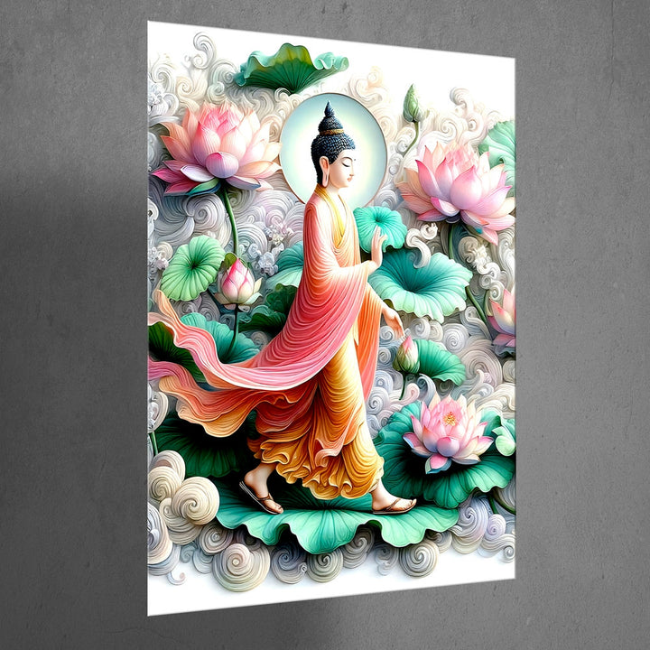 Metal Poster - Lord Buddha LB26