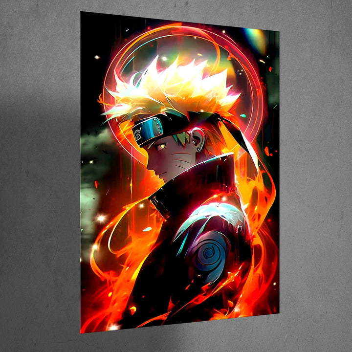 Metal Poster - Naruto Uzumaki NU01