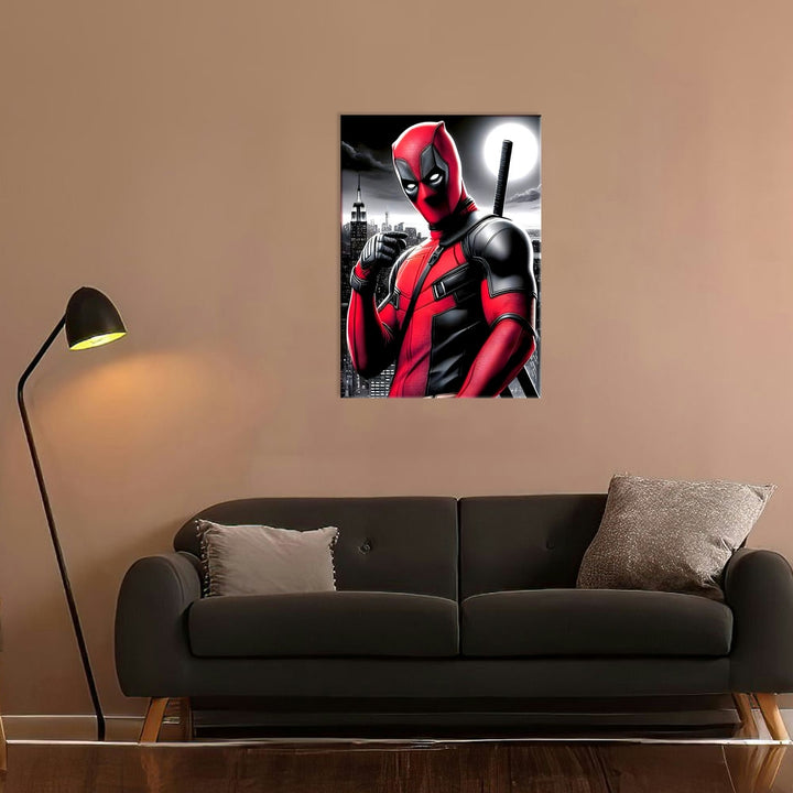 Metal Poster - Superhero Deadpool DP07