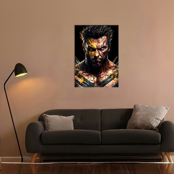 Metal Poster - Superhero Wolverine WOL03