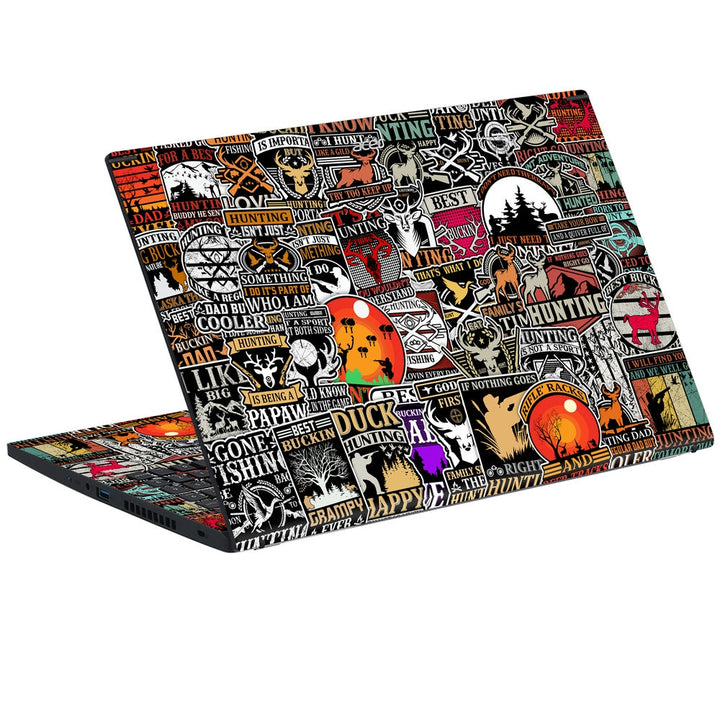 Acer Laptop Skin - Hunting Sticker Bomb DS2