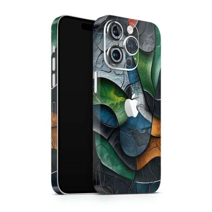 Apple iPhone Skin Wrap - Multicolour Cultural Mosaic