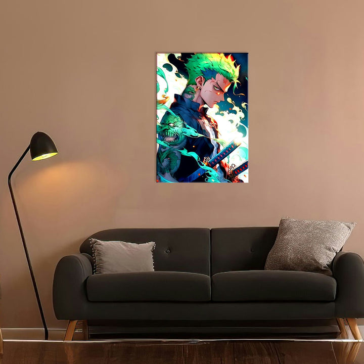 Metal Poster - One Piece Roronoa Zoro OP46