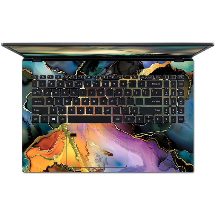 Acer Laptop Skin - Liquid Color Marble