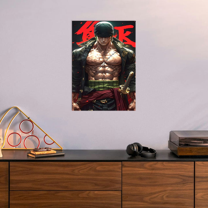 Metal Poster - One Piece Roronoa Zoro OP48