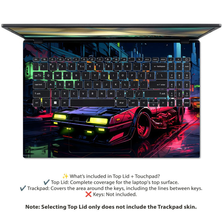 Acer Laptop Skin - City Car Drift Ride