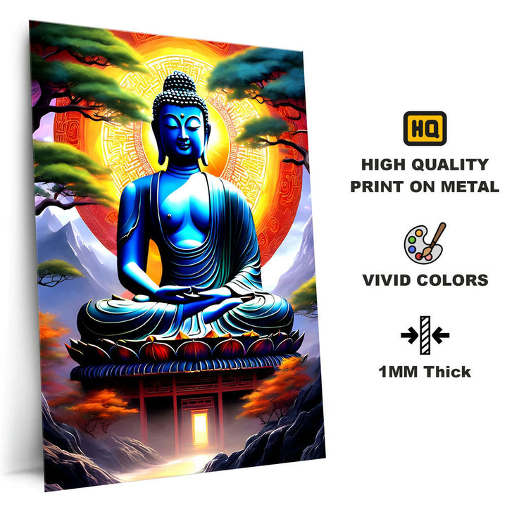 Metal Poster - Lord Buddha LB03