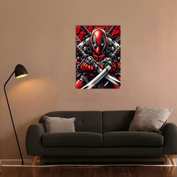 Metal Poster - Superhero Deadpool DP02