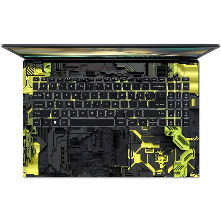 Acer Laptop Skin - Tech Green