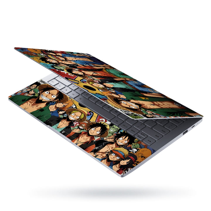 Laptop Skin - Anime One Piece Dynamic Collage DS11