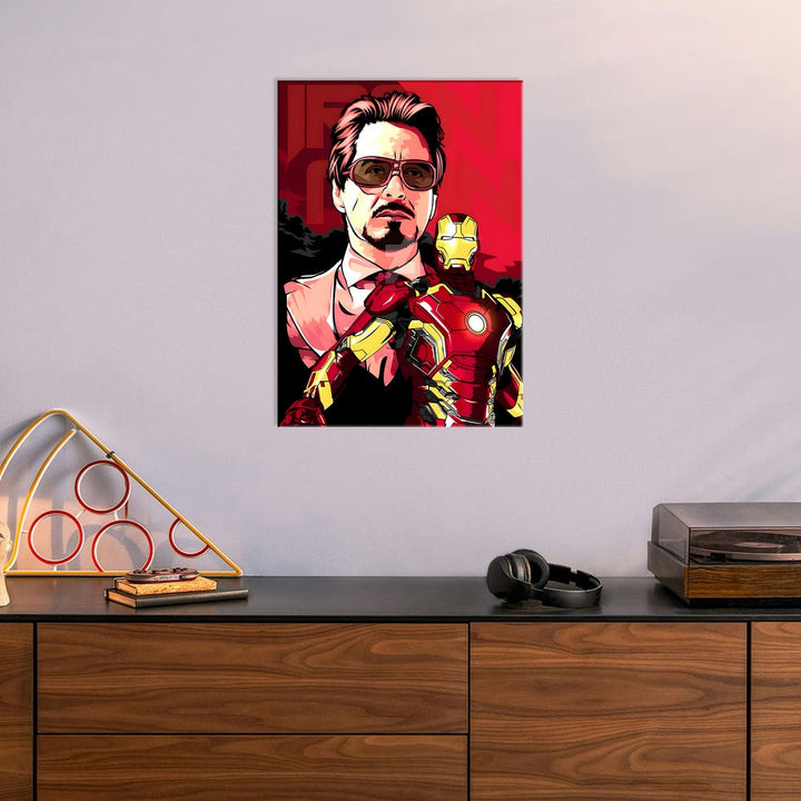 Metal Poster - Superhero Iron Man IM07