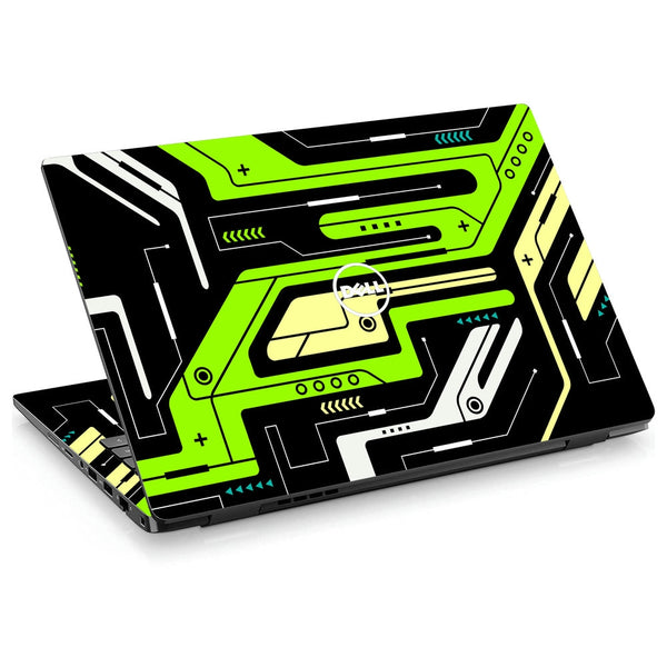 Dell Laptop Skin - Lime Tech