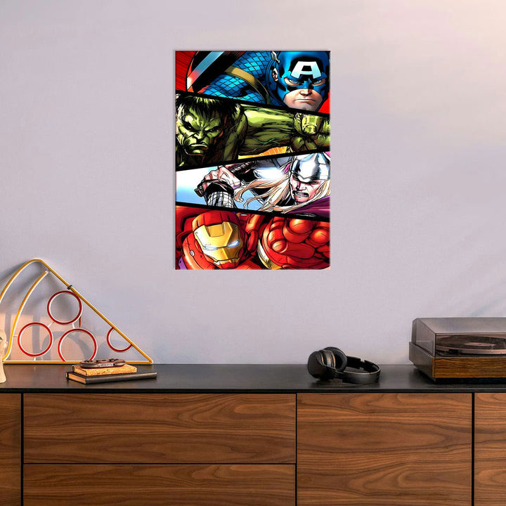 Metal Poster - Superhero Avengers AV02