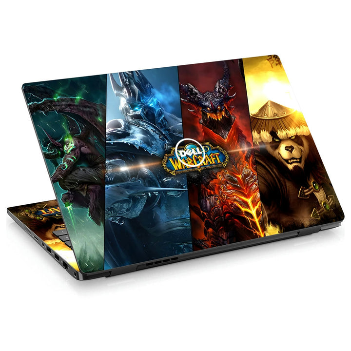 Dell Laptop Skin - Warcraft Fiery Demon Warrior