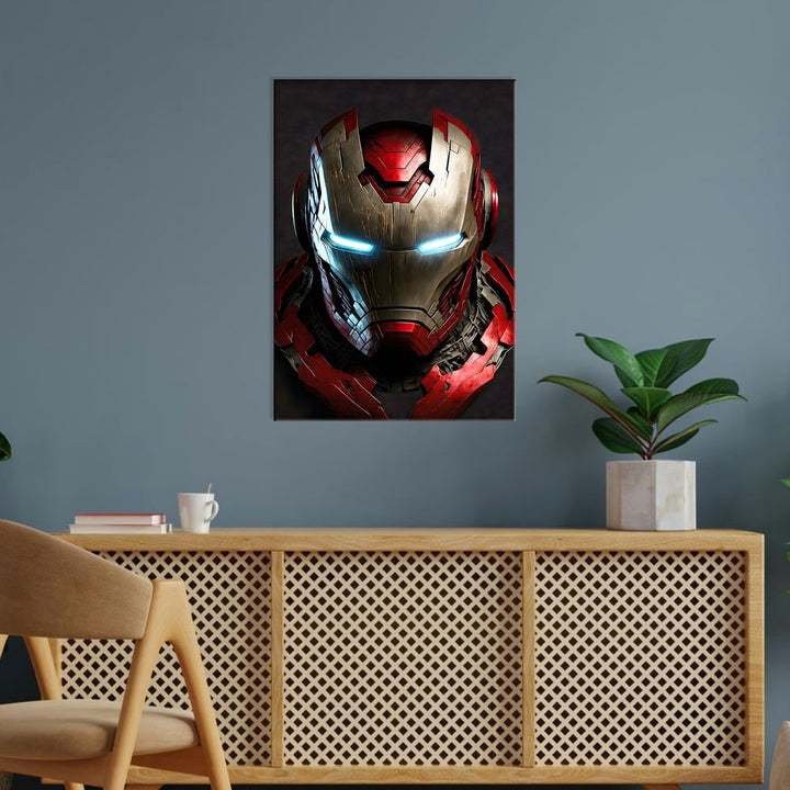 Metal Poster - Superhero Iron Man IM13