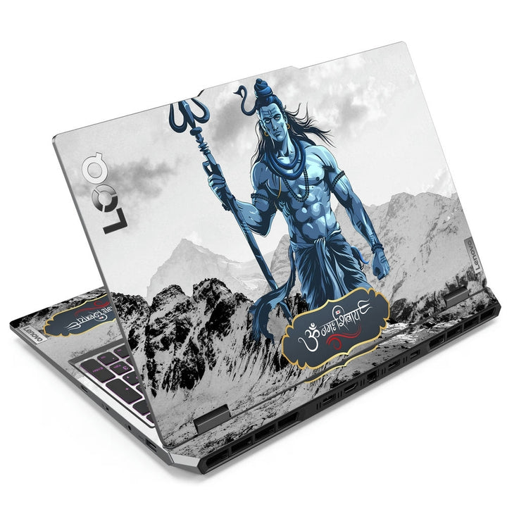 Laptop Skin - Lord Shiva Divine Art