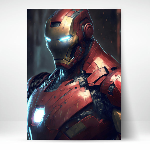 Metal Poster - Superhero Iron Man IM10