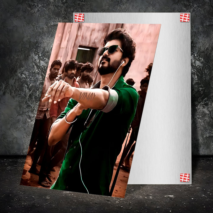 Metal Poster - Thalapathy Vijay TV02