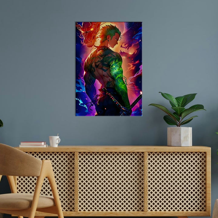 Metal Poster - One Piece Roronoa Zoro OP38