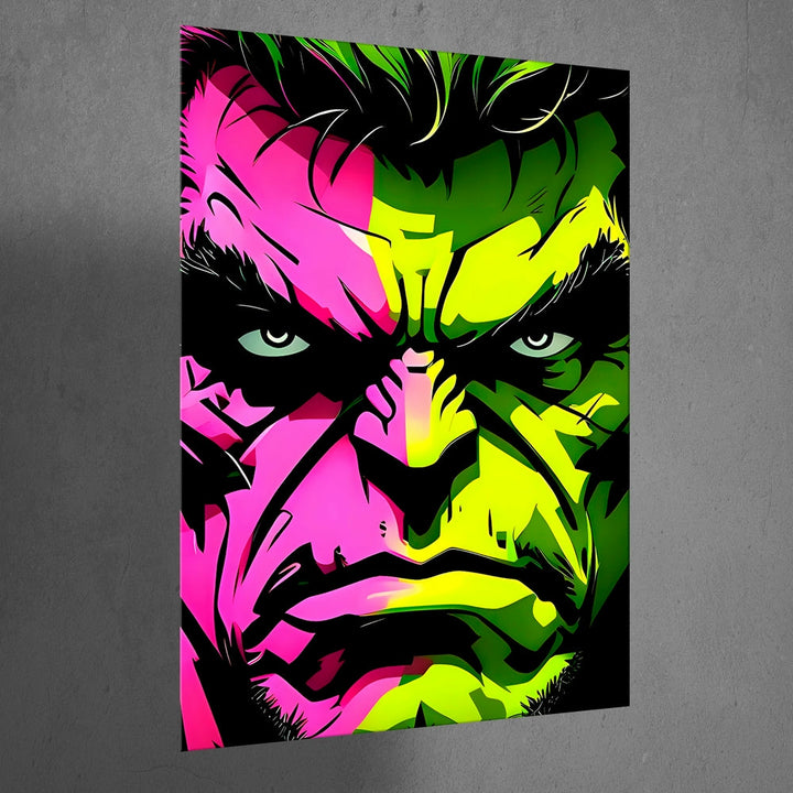 Metal Poster - Superhero Hulk SH04