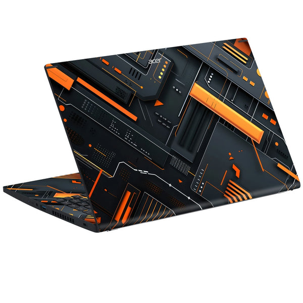 Acer Laptop Skin - High-Tech Circuit Abstract