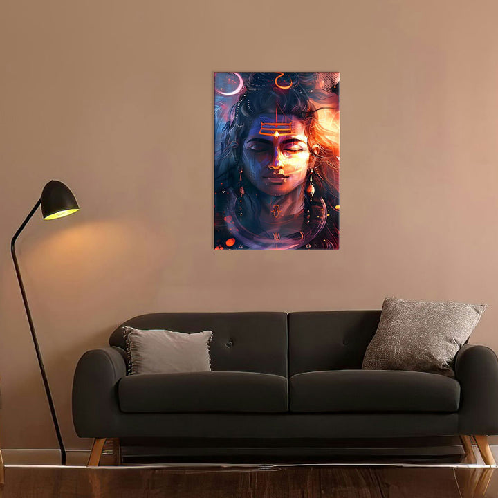 Metal Poster - Lord Shiva LS05